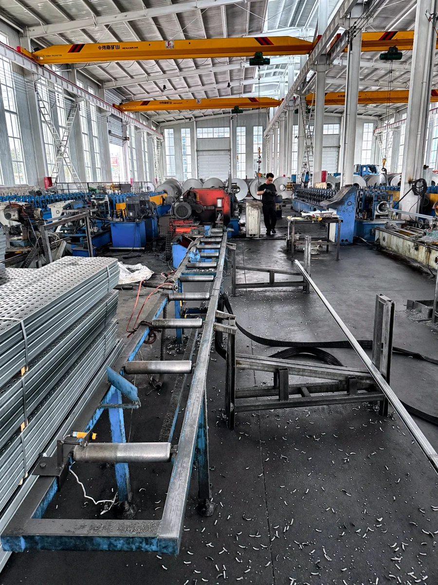KAZIK solar mounting channel production line in Handan, China